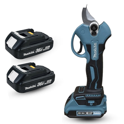 Makita 18V Ηλεκτρική Ψαλίδα Κλαδέματος Μπαταρίας 40mm 1000W– 2 Μπαταρίες & Βαλίτσα