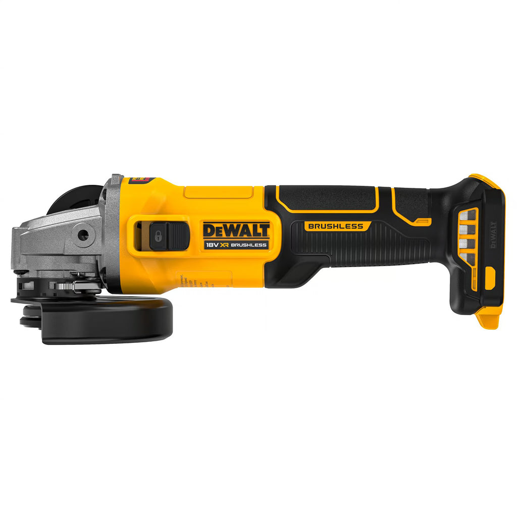 Dewalt Γωνιακός Τροχός Μπαταρίας 24V XR Brushless 125mm με Βαλίτσα & 2 μπαταρίες 5Ah