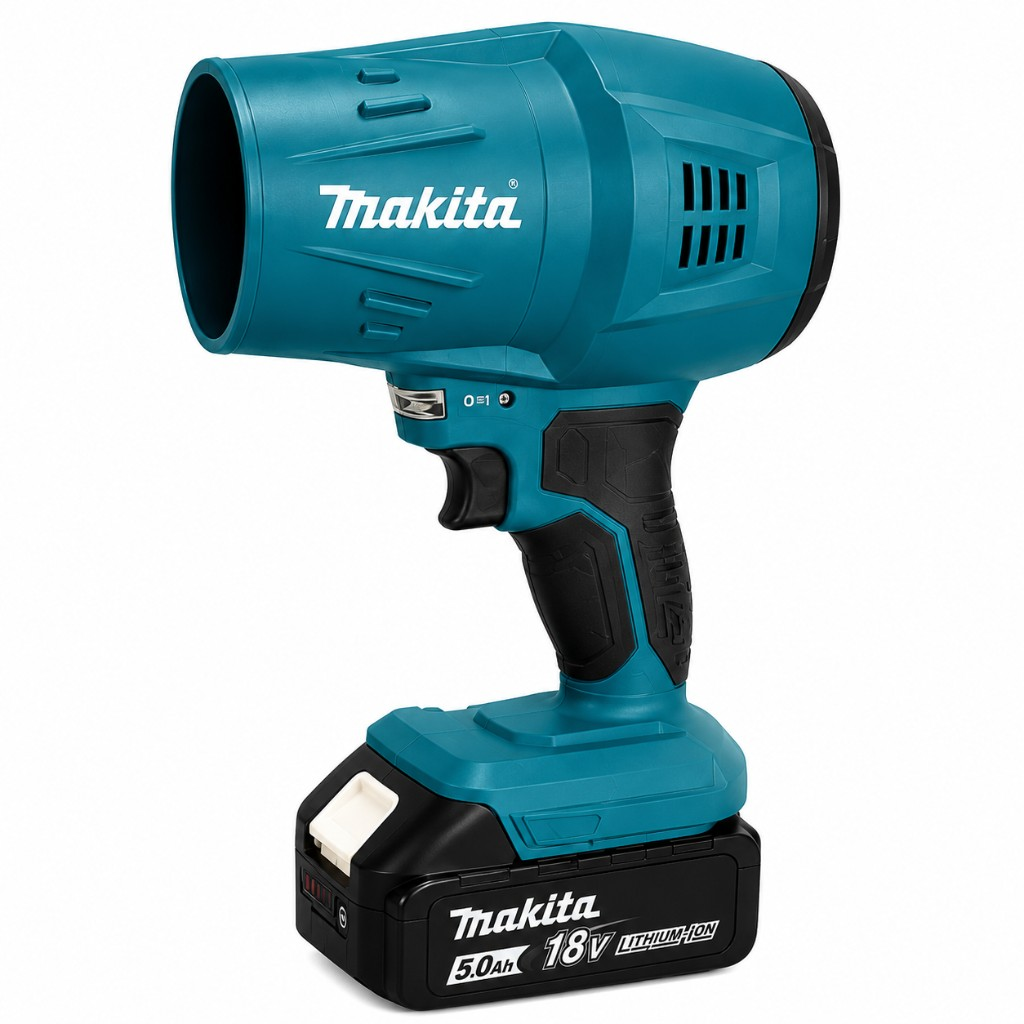 Makita Σετ 18V 6 Τεμάχια – Φυσητήρας, Χορτοκοπτικό, Mini Αλυσοπρίονο & Ψαλίδα  με 2 Μπαταρίες