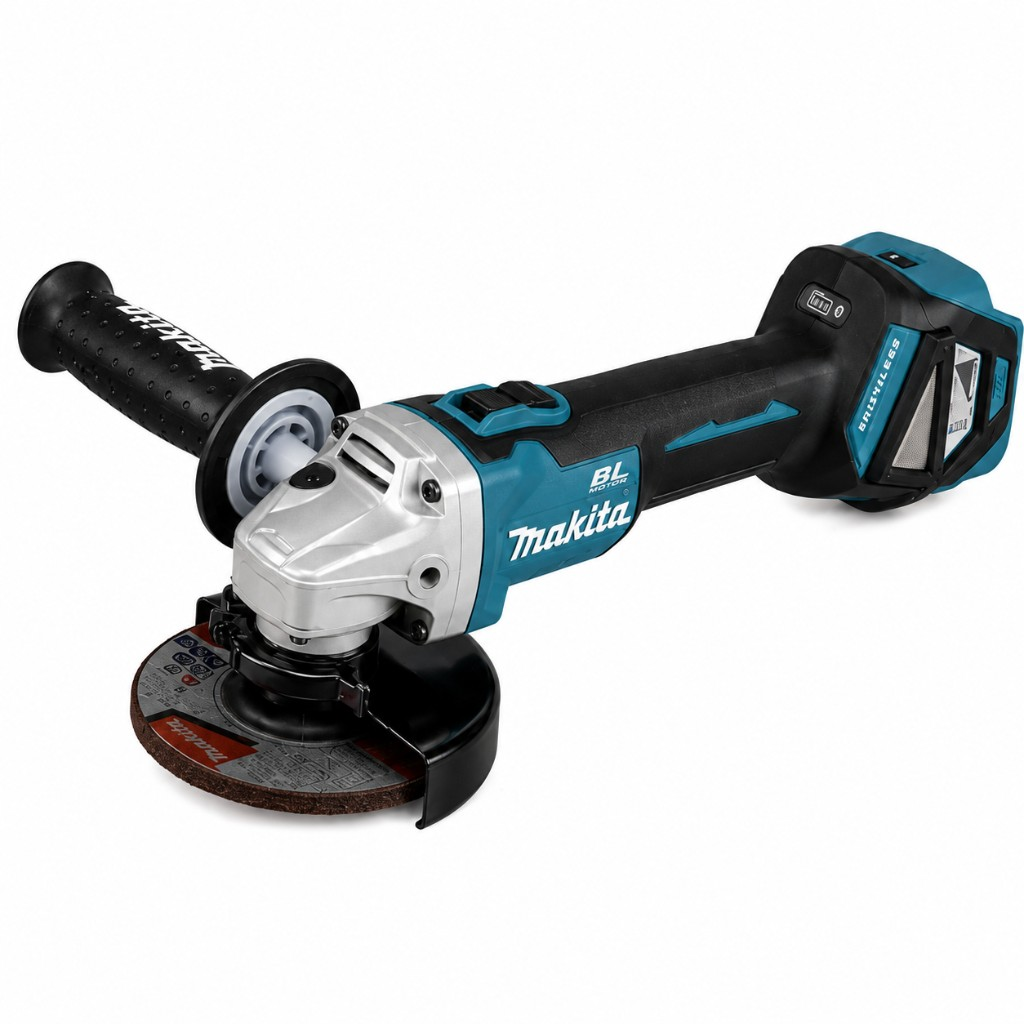 Makita Σετ Εργαλείων Μπαταρίας 18V 4 Τεμάχια Brushless Δραπανοκατσάβιδο Παλμικό Πιστολέτο Τροχός