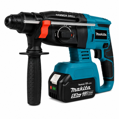 Makita Σετ Εργαλείων Μπαταρίας 18V 4 Τεμάχια Brushless Δραπανοκατσάβιδο Παλμικό Πιστολέτο Τροχός